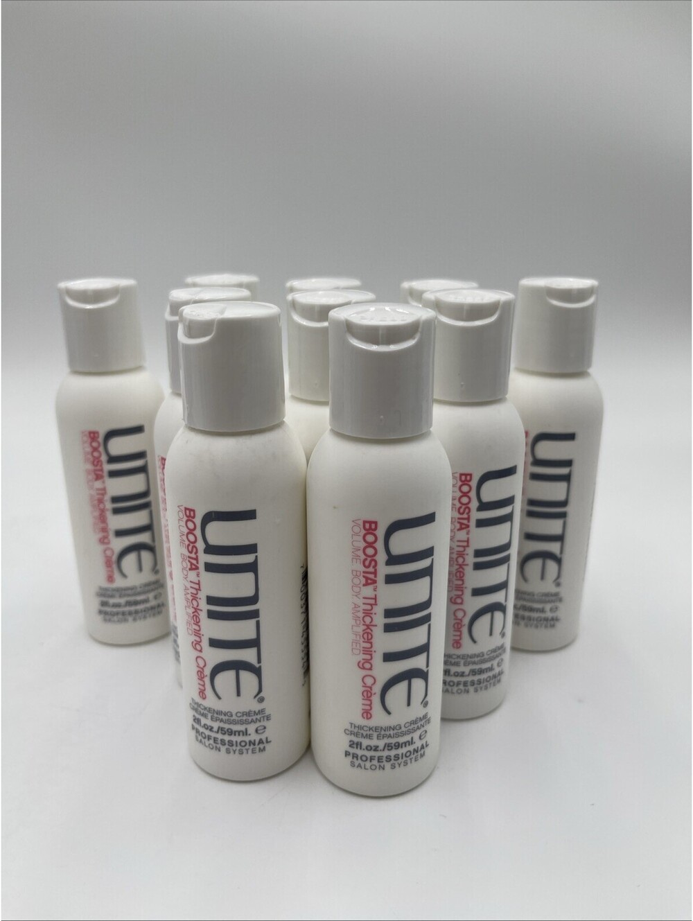 Unite Boosta Thickening Creme Volume Body Amplified 2oz Lot Of 10